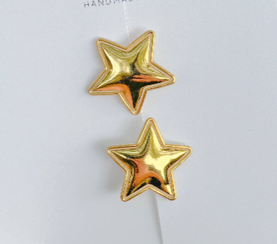 Gold Star Mini Clip Pigtail Set