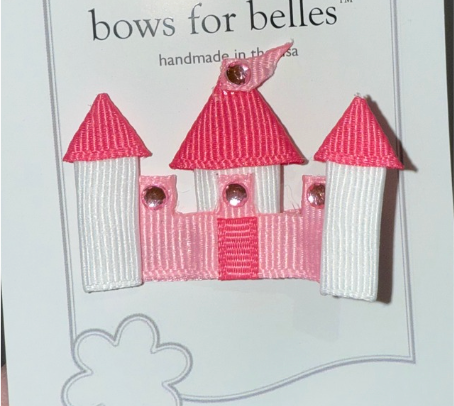 Castle Hair Bow Sculpture