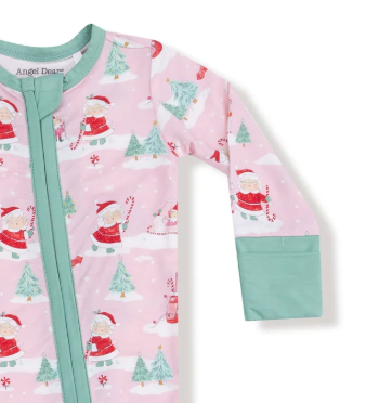 Golfing Mrs. Claus Zipper Romper *FINAL SALE*