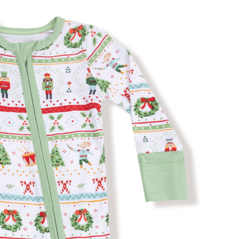 Nutcracker 2-Way Zipper Romper *FINAL SALE*