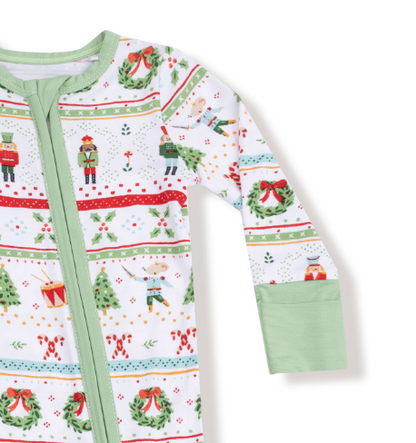 Nutcracker 2-Way Zipper Romper *FINAL SALE*