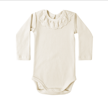 Ruffle Collar Bodysuit