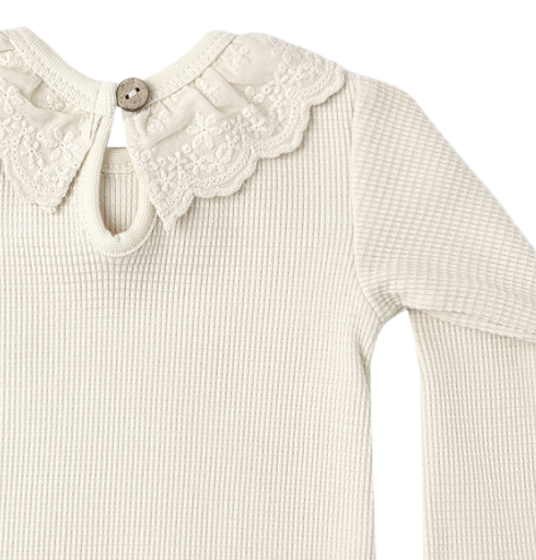 Ruffle Collar Bodysuit