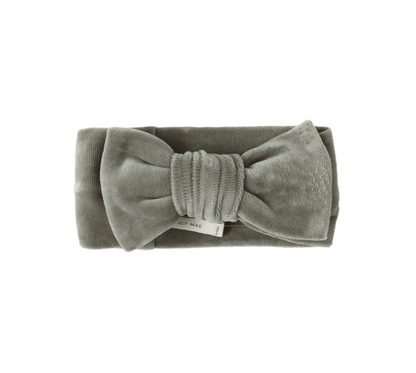 Velour Bow Headband