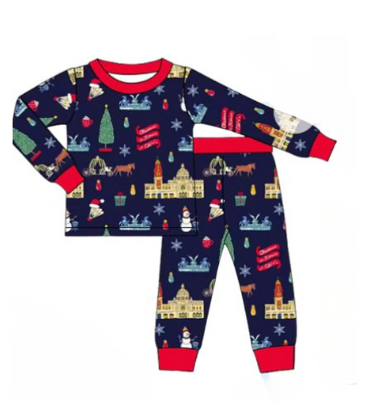 Christmas in KC Unisex PJ Set