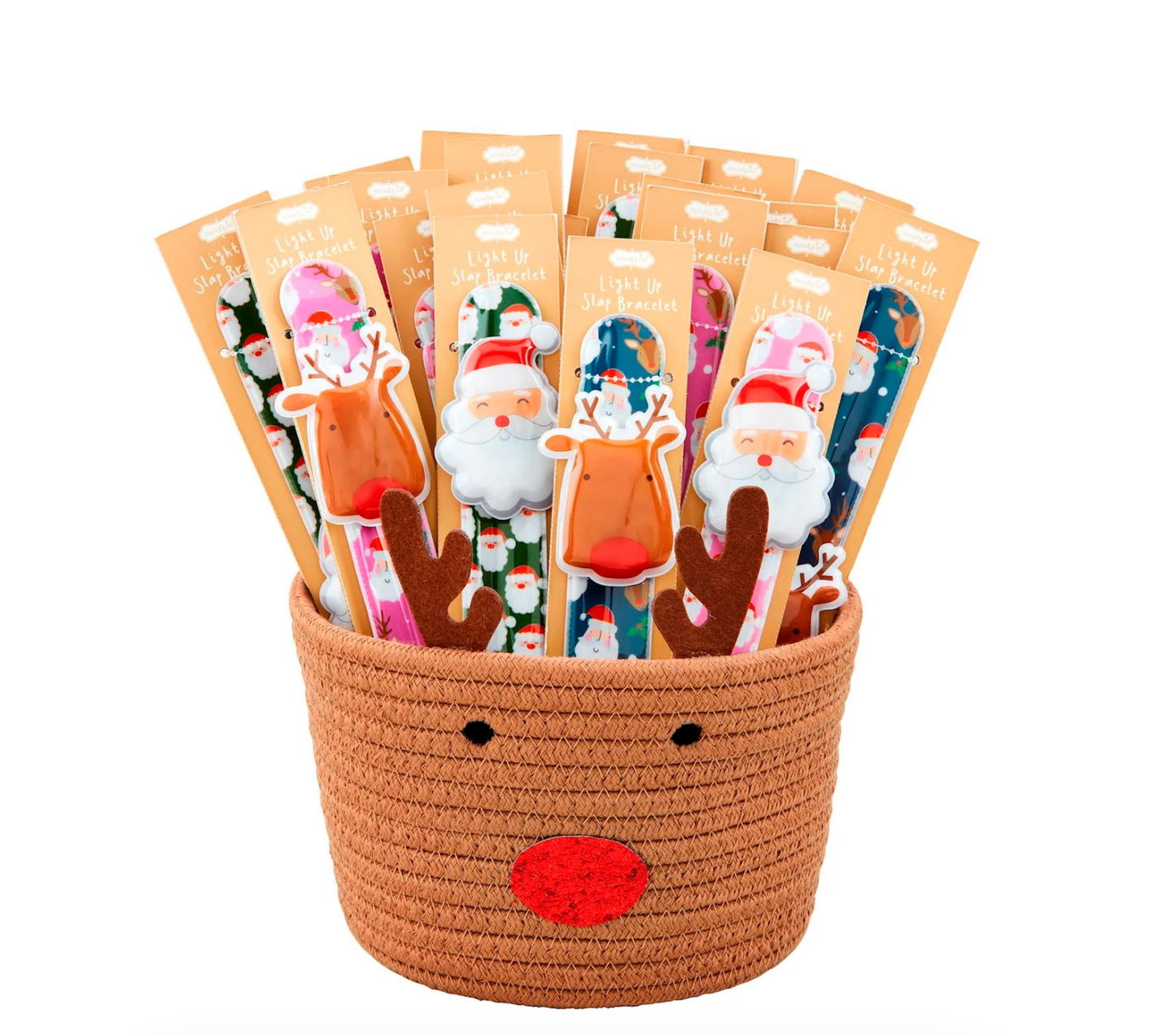 Christmas Light Up Slap Bands