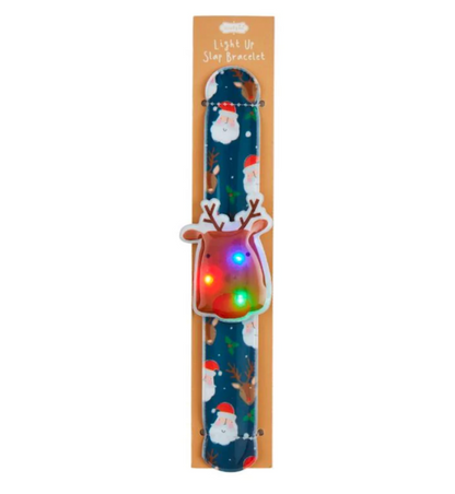 Christmas Light Up Slap Bands