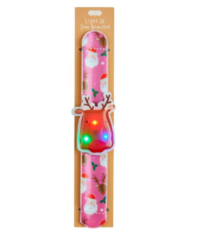 Christmas Light Up Slap Bands