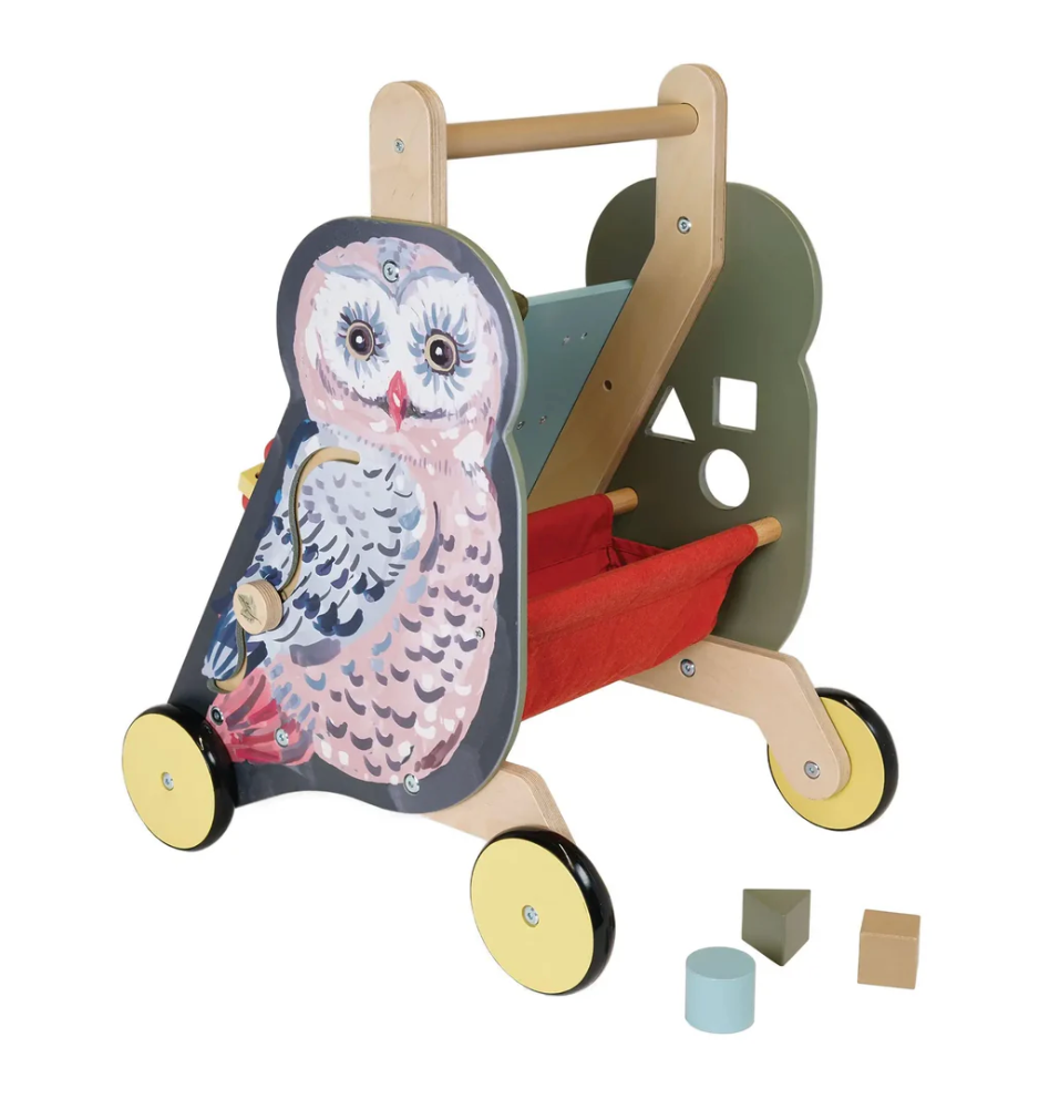 Wildwoods Owl Push-Cart