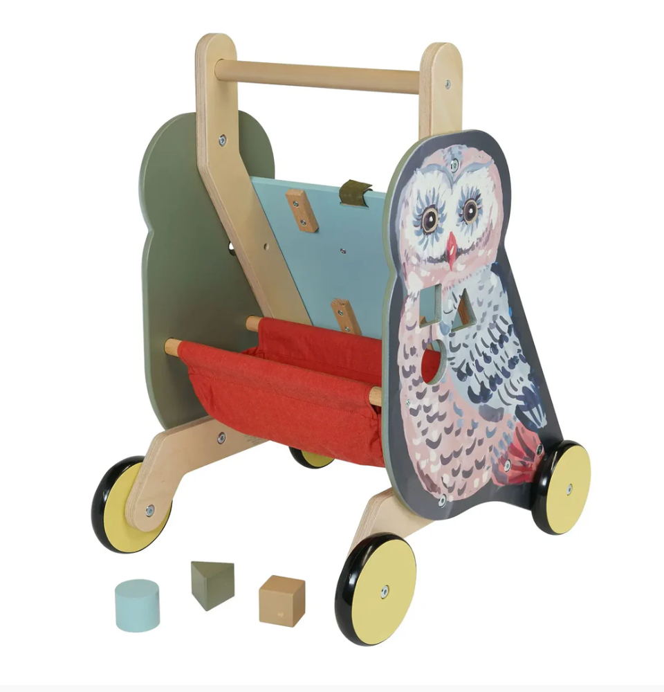 Wildwoods Owl Push-Cart