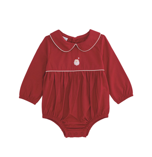 Santa Embroidered Bubble *FINAL SALE*