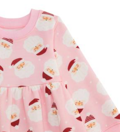 Santa Sweatshirt Dress *FINAL SALE*