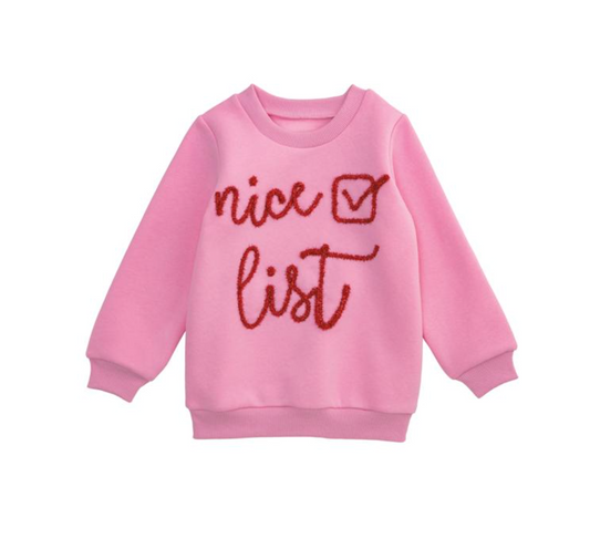 Nice List Sweatshirt *FINAL SALE*