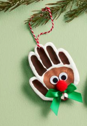 Reindeer Hand Print Ornament Kit *FINAL SALE*
