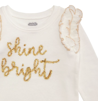 Shine Bright Tinsel Tee *FINAL SALE*