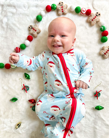 Blue Santa Glow Sleeper *FINAL SALE*