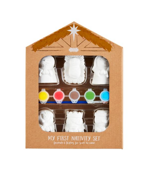 Paint Your Own Nativity Set *FINAL SALE*