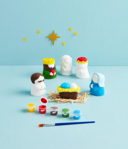 Paint Your Own Nativity Set *FINAL SALE*