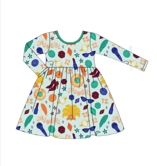 Life of A Showgirl Inspired Toddler Dress