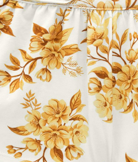 Golden Bloom Tank & Short Set