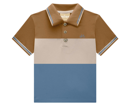 Colorblock Polo and Short Set