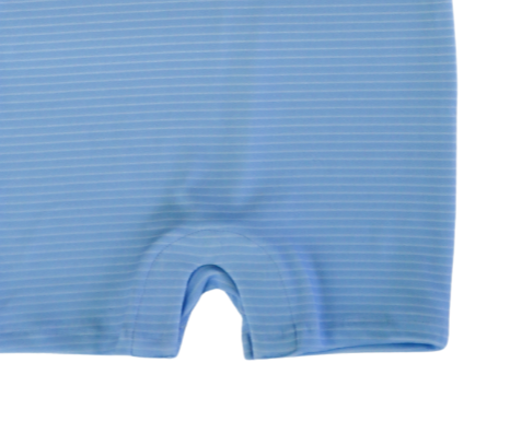 Trip Romper (Blue Stripe)