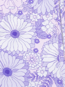 Lacy Lavender Floral 2 Way Ruffle Back Zipper Footie