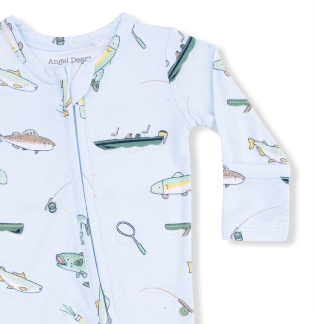 Fishing 2 Way Zipper Footie