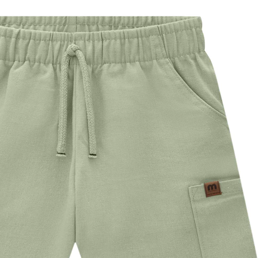 Soft Sage Cargo Shorts