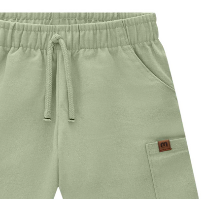 Soft Sage Cargo Shorts