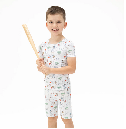 Home Run Baseball - Loungewear Short Set