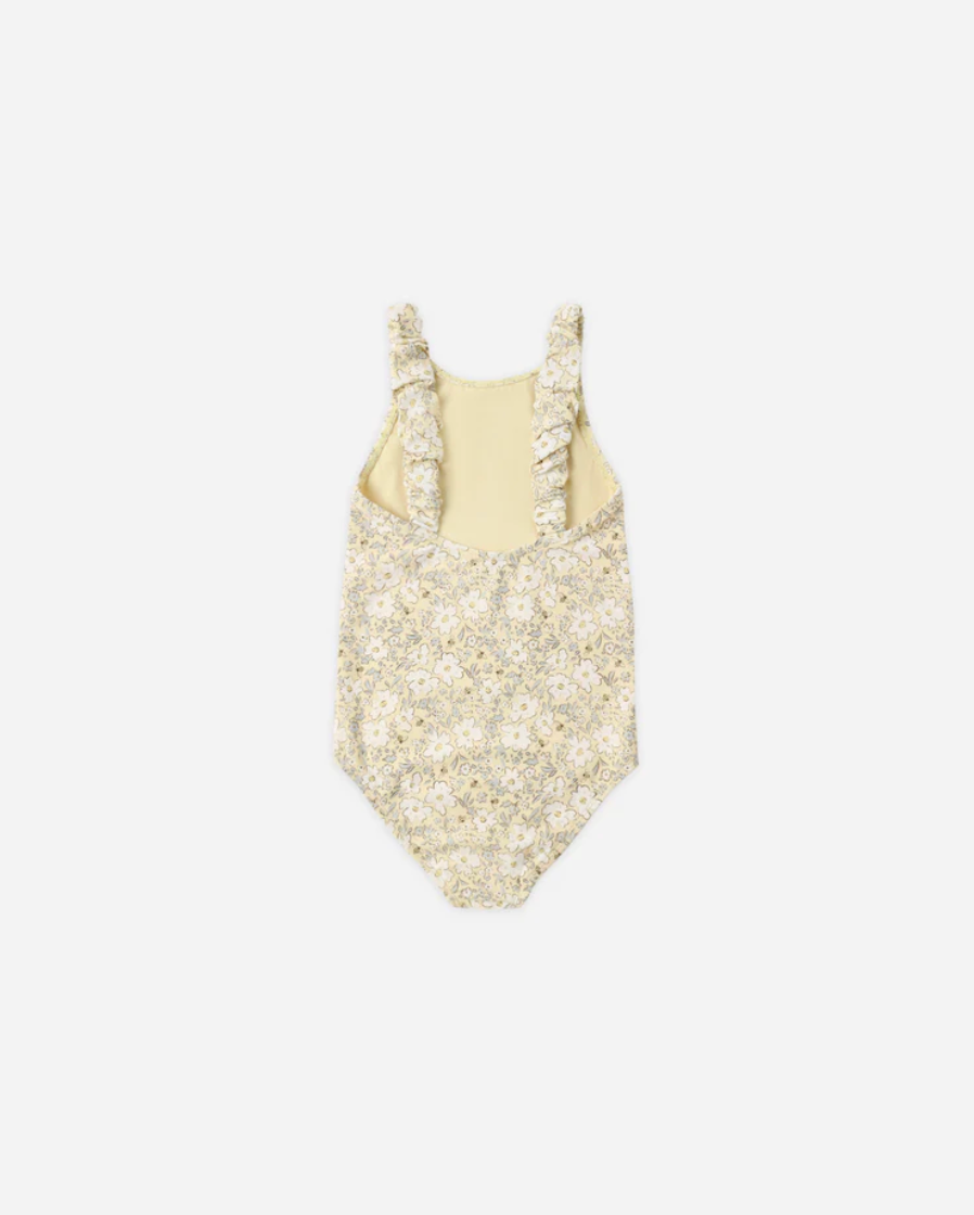 SCRUNCH ONE-PIECE LEMON MEADOW