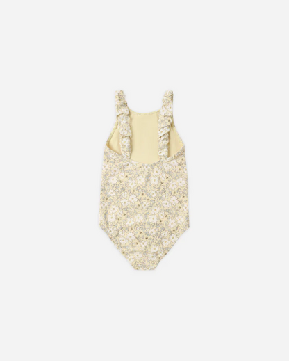 SCRUNCH ONE-PIECE LEMON MEADOW