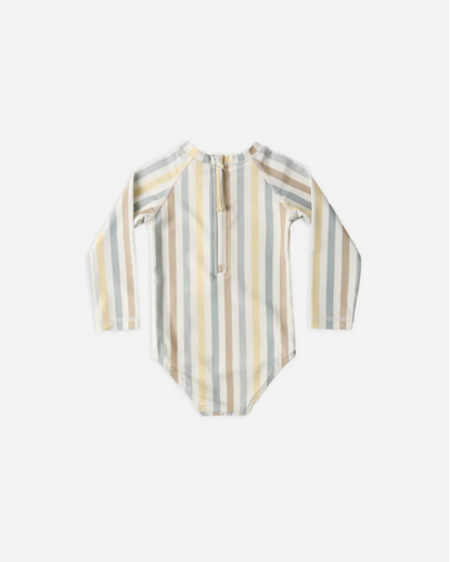DELPHINE RASHGUARD ONE-PIECE VALENCIA STRIPE