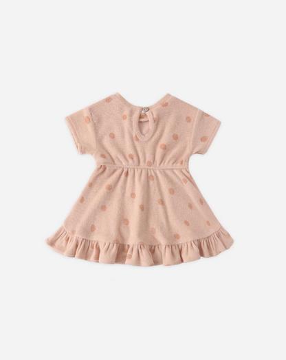 TERRY DRESS POLKA DOT
