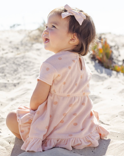 TERRY DRESS POLKA DOT