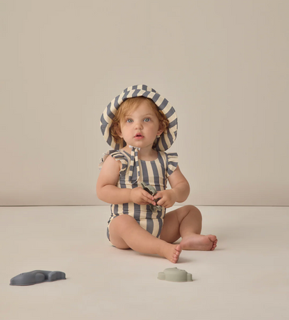 BUCKET HAT RETRO STRIPE OCEAN