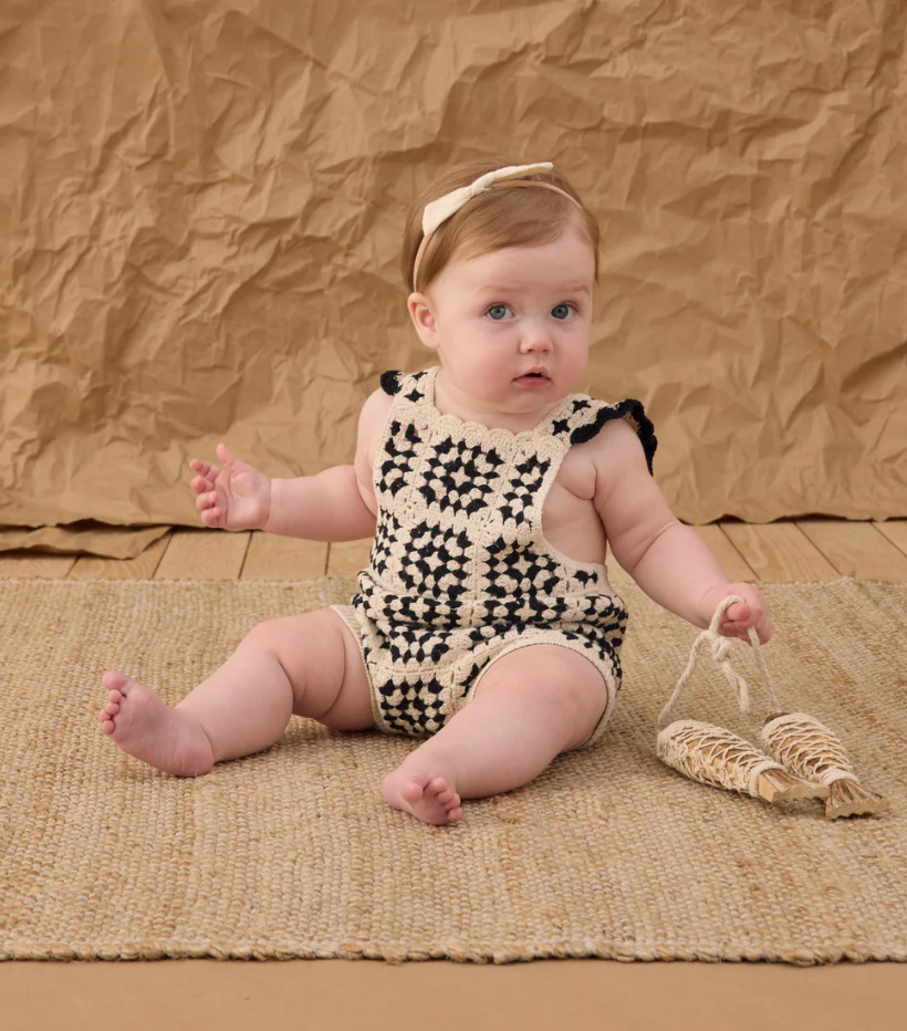 CROCHET ROMPER ABSTRACT