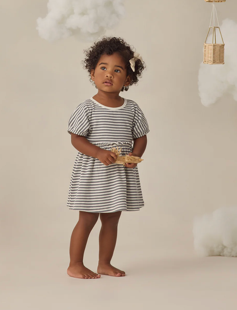 ANNIE DRESS OCEAN STRIPE