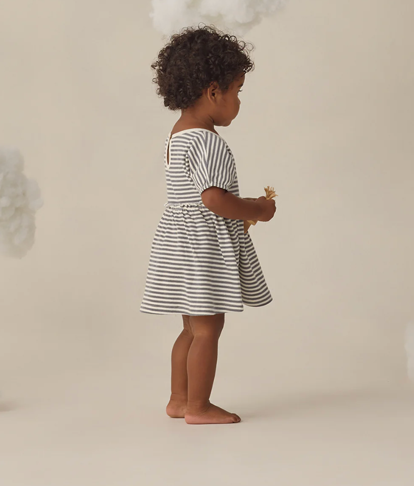 ANNIE DRESS OCEAN STRIPE