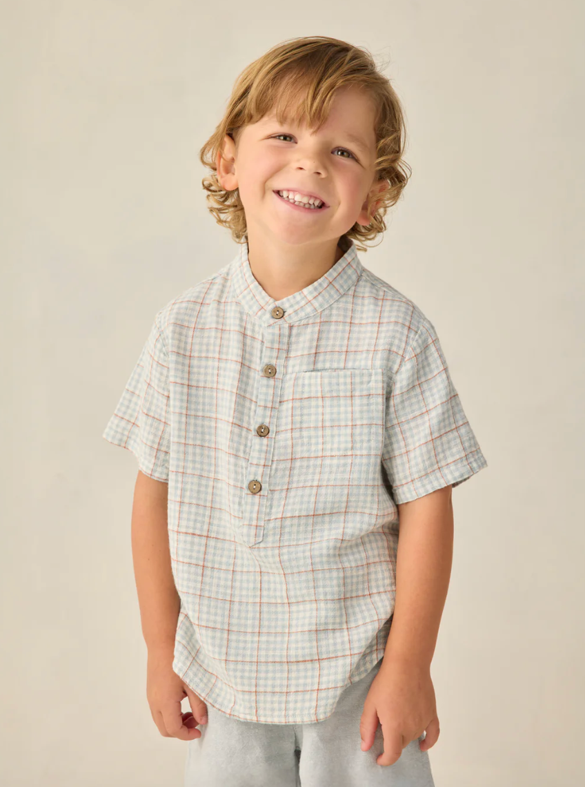 MASON SHIRT LIGHT BLUE PLAID