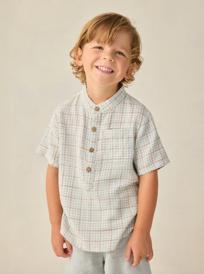 MASON SHIRT LIGHT BLUE PLAID