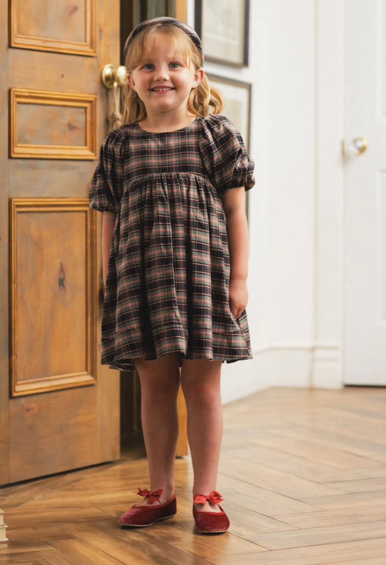LUNA DRESS (TARTAN)