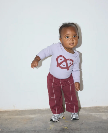 Pretzel Longsleeve Onesie