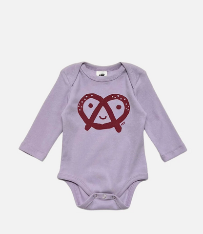 Pretzel Longsleeve Onesie