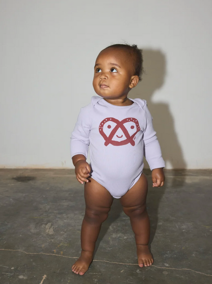 Pretzel Longsleeve Onesie