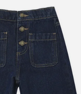 PATCH POCKET PANT (DARK INDIGO)