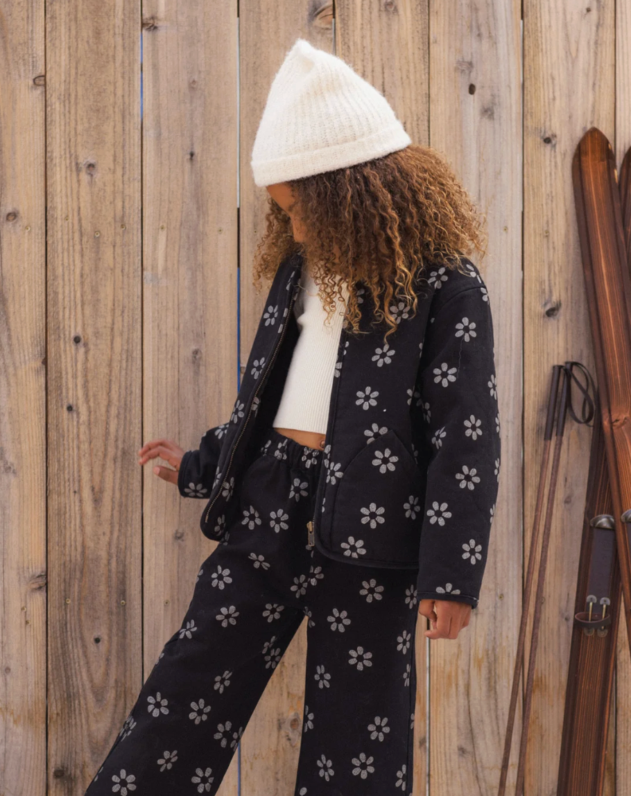 DOVE PANT (BLACK DAISY)