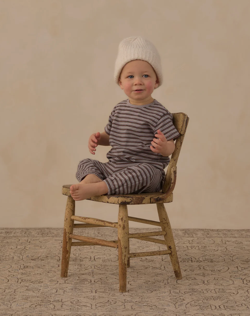 JERSEY PANT SET (VINTAGE STRIPE)