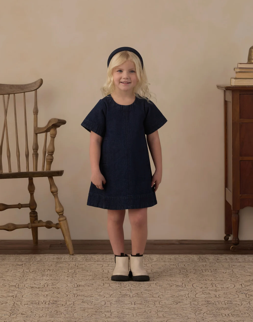 SAVANNAH DRESS (DARK INDIGO)